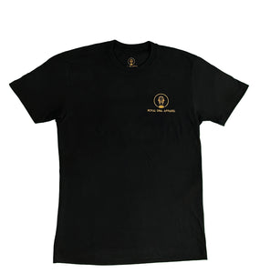 Royal DNA Apparel Black Logo T-Shirt