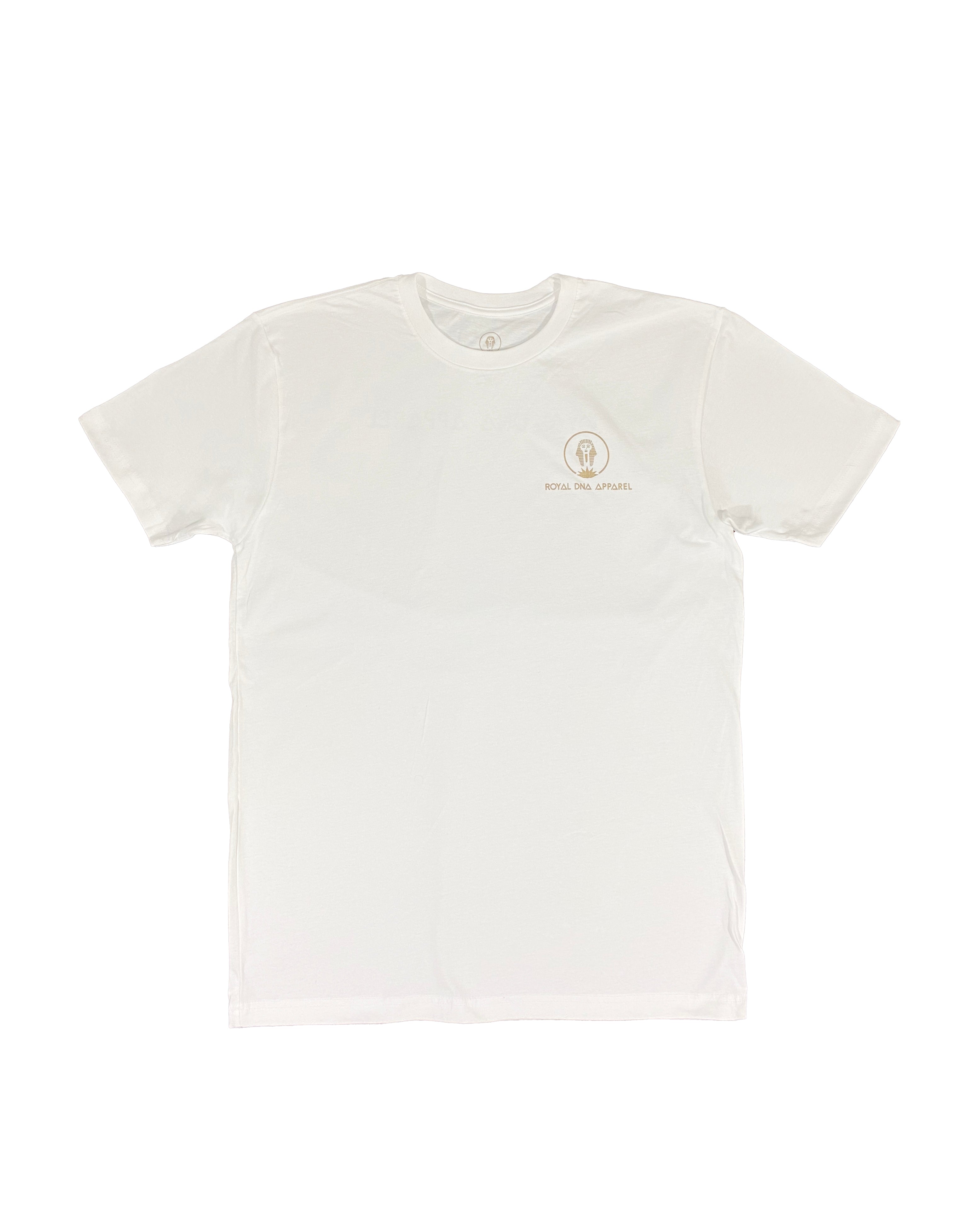 Royal DNA Apparel White Logo T-Shirt